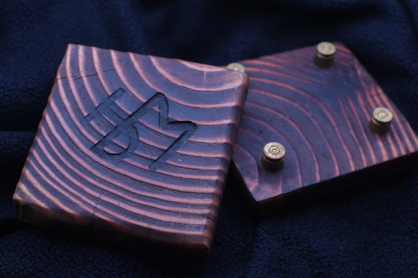 Shou Sugi Ban Coasters