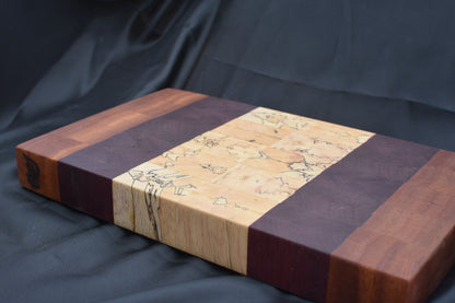Desert Lightning End Grain Cutting Board (Board Only)